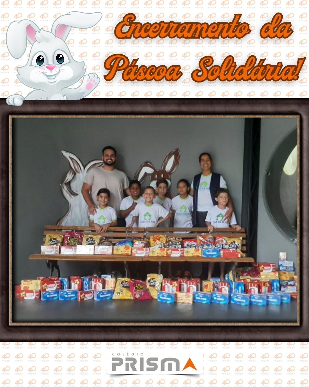 Páscoa Solidária na Escola: Um Ato de Amor!