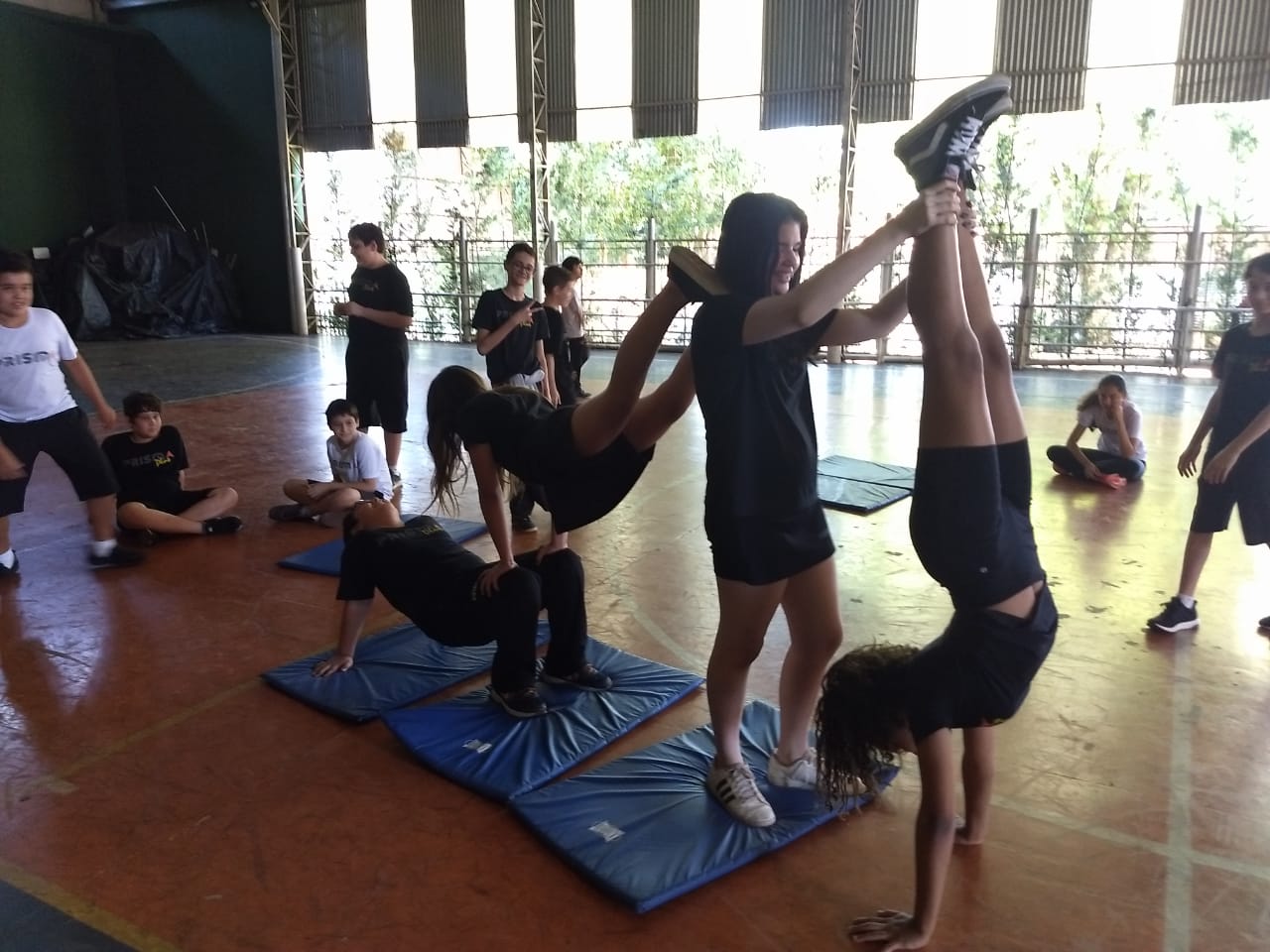 7º ano - Ginástica acrobática