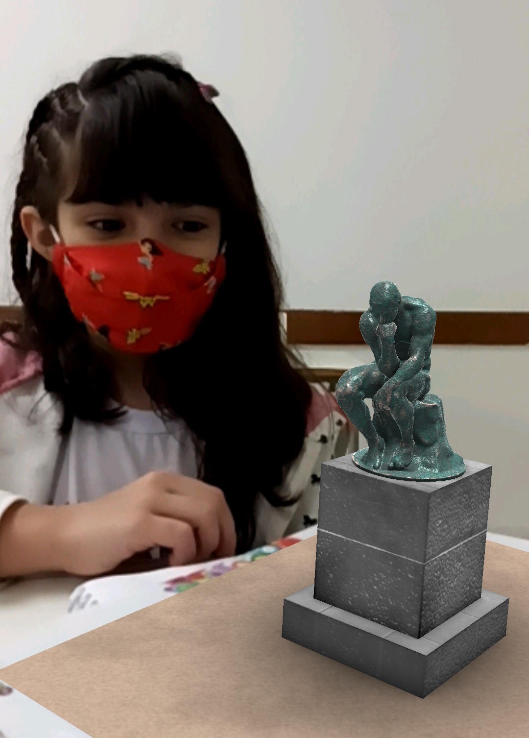 3º Ano A - Aula de Arte - Escultura